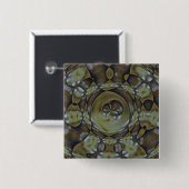 Badge Carré 5 Cm Fantaisie (Devant & derrière)