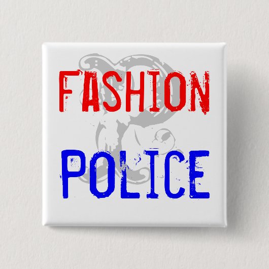 Badge Carré 5 Cm Fashion (Devant)