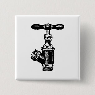 Badge Carré 5 Cm Faucet