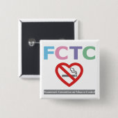 Badge Carré 5 Cm FCTC_badge (Devant & derrière)