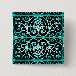 Badge Carré 5 Cm Fer Highgate