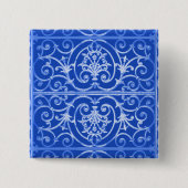 Badge Carré 5 Cm Fer Highgate (Devant)