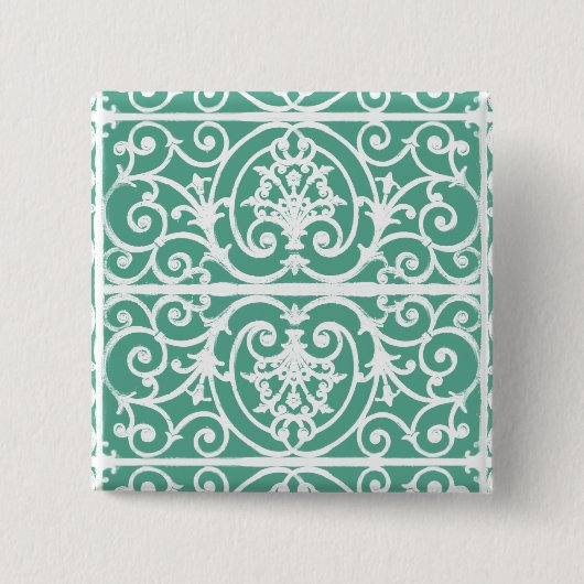 Badge Carré 5 Cm Fer Highgate (Devant)