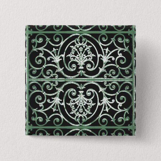 Badge Carré 5 Cm Fer Highgate (Devant)