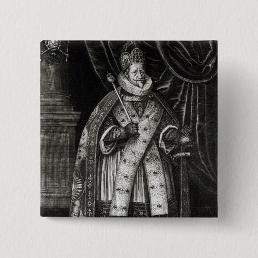 Badge Carré 5 Cm Ferdinand II 1622 (Devant)