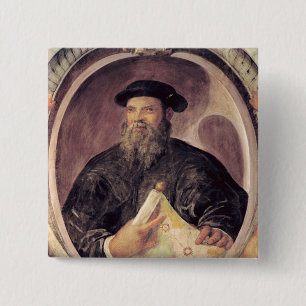 Badge Carré 5 Cm Ferdinand Magellan