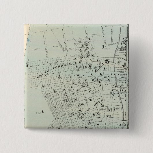 Badge Carré 5 Cm Fermes de Tremont, W (Devant)