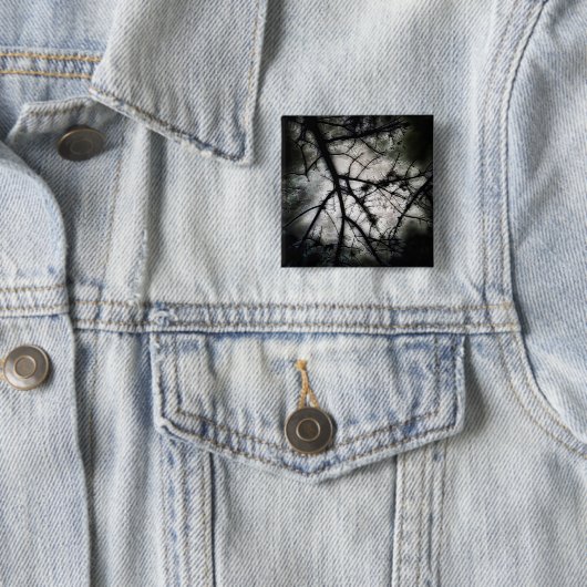 Badge Carré 5 Cm Fermeture (En situation)