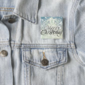 Badge Carré 5 Cm Fêtes de Noël (En situation)
