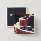 Badge Carré 5 Cm Fiat (Devant & derrière)