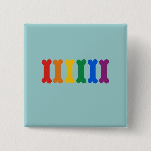 Badge Carré 5 Cm Fierté d'animal familier (Devant)