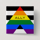 Badge Carré 5 Cm Fierté de l'Ally droit (Devant)