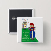 Badge Carré 5 Cm Filez pour voter (Devant & derrière)