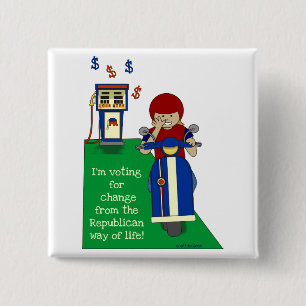 Badge Carré 5 Cm Filez pour voter