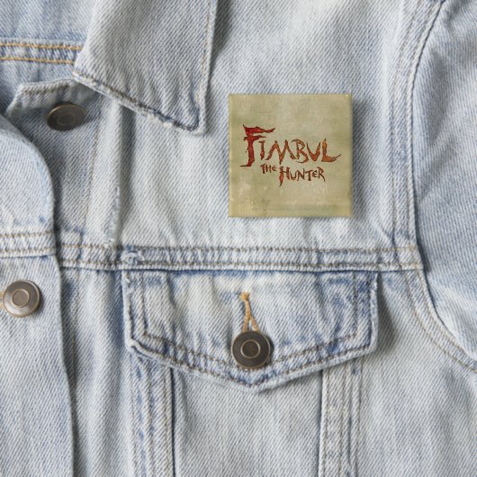 Badge Carré 5 Cm Fimbul (En situation)