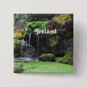 Badge Carré 5 Cm Fin de roche