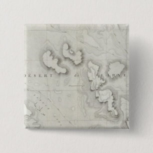 Badge Carré 5 Cm Fleuve Sans Eau, Égypte