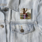 Badge Carré 5 Cm Flirt (En situation)