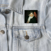 Badge Carré 5 Cm Florence Nightingale (En situation)