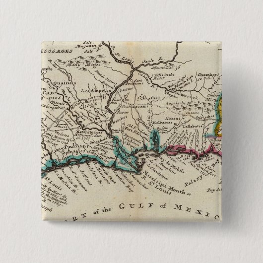 Badge Carré 5 Cm Floride (Devant)