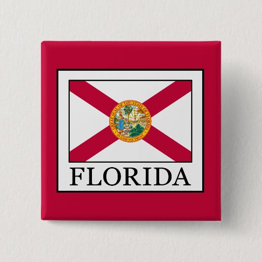 Badge Carré 5 Cm Floride (Devant)