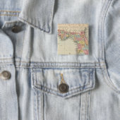 Badge Carré 5 Cm Floride 13 (En situation)
