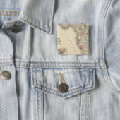 Badge Carré 5 Cm Floride 9 (En situation)