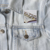 Badge Carré 5 Cm Flûte 2 (En situation)