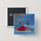 Badge Carré 5 Cm Flying (Devant & derrière)