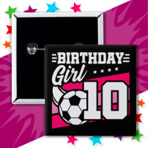 Football 10 ans Football 10e anniversaire fille