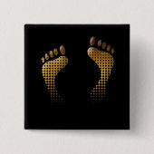 Badge Carré 5 Cm Footprint (Devant)