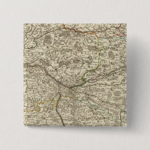 Badge Carré 5 Cm Forêt en France