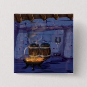 Badge Carré 5 Cm Forge Blacksmiths