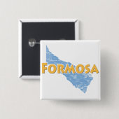 Badge Carré 5 Cm Formosa (Devant & derrière)