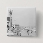 Badge Carré 5 Cm Foules 2 (Devant)