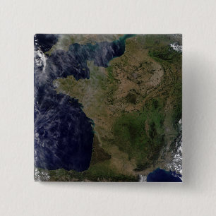 Badge Carré 5 Cm France