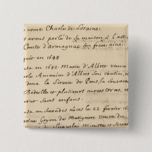 Badge Carré 5 Cm France 24 (Devant)