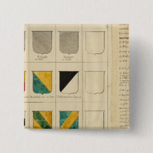 Badge Carré 5 Cm France 28