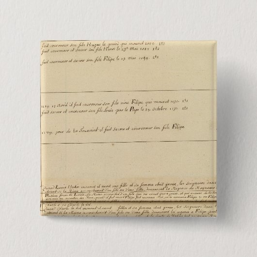 Badge Carré 5 Cm France 32 (Devant)