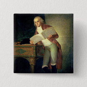 Badge Carré 5 Cm Francisco Jose de Goya y Lucientes Don Jose Alva