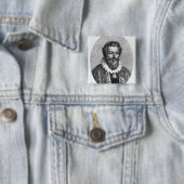 Badge Carré 5 Cm Francois Viete (En situation)