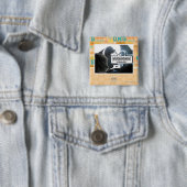 Badge Carré 5 Cm Frappez-le (En situation)