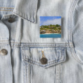 Badge Carré 5 Cm Fregate Island Resort (PR) (En situation)