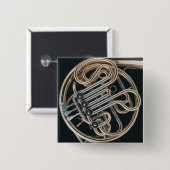 Badge Carré 5 Cm French (Devant & derrière)