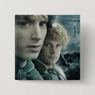 Badge Carré 5 Cm FRODO™ and Samwise Close Up