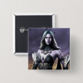 Badge Carré 5 Cm Frost de Killer (Devant & derrière)