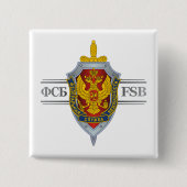 Badge Carré 5 Cm FSB russe (Devant)