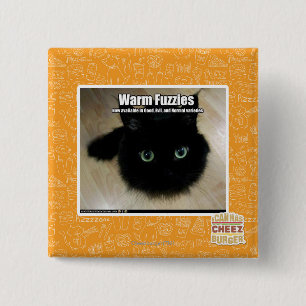 Badge Carré 5 Cm Fuzzies chaud