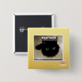 Badge Carré 5 Cm Fuzzies chaud (Devant & derrière)