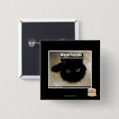 Badge Carré 5 Cm Fuzzies chaud (Devant & derrière)
